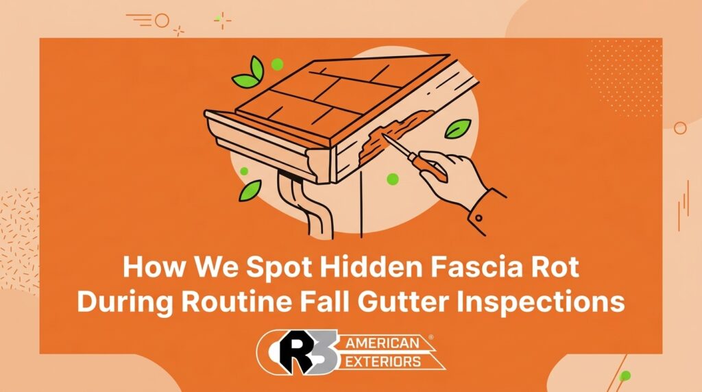 How We Spot Hidden Fascia Rot During Routine Fall Gutter Inspections — featured image