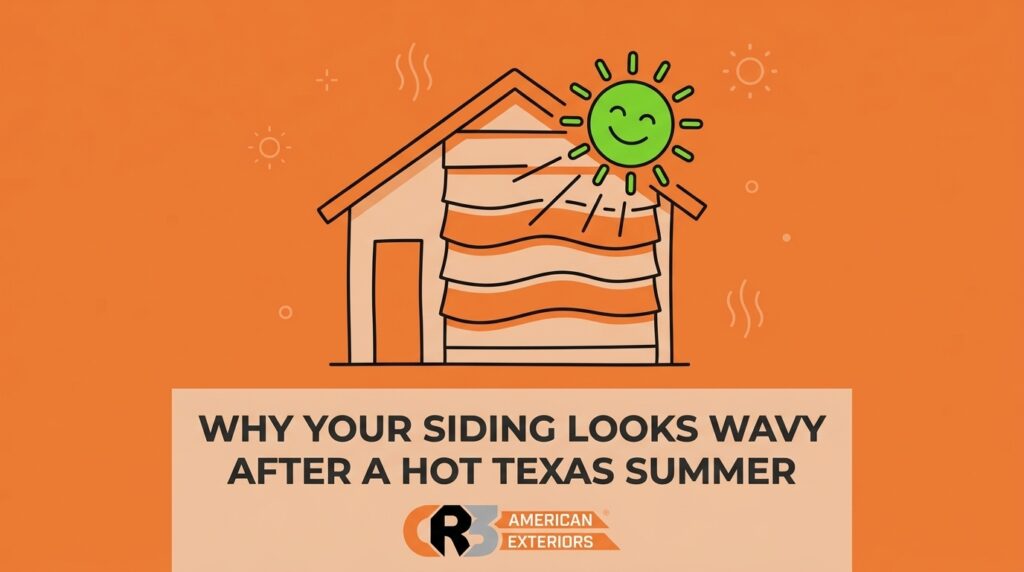 Why Your Siding Looks Wavy After a Hot Texas Summer — featured image